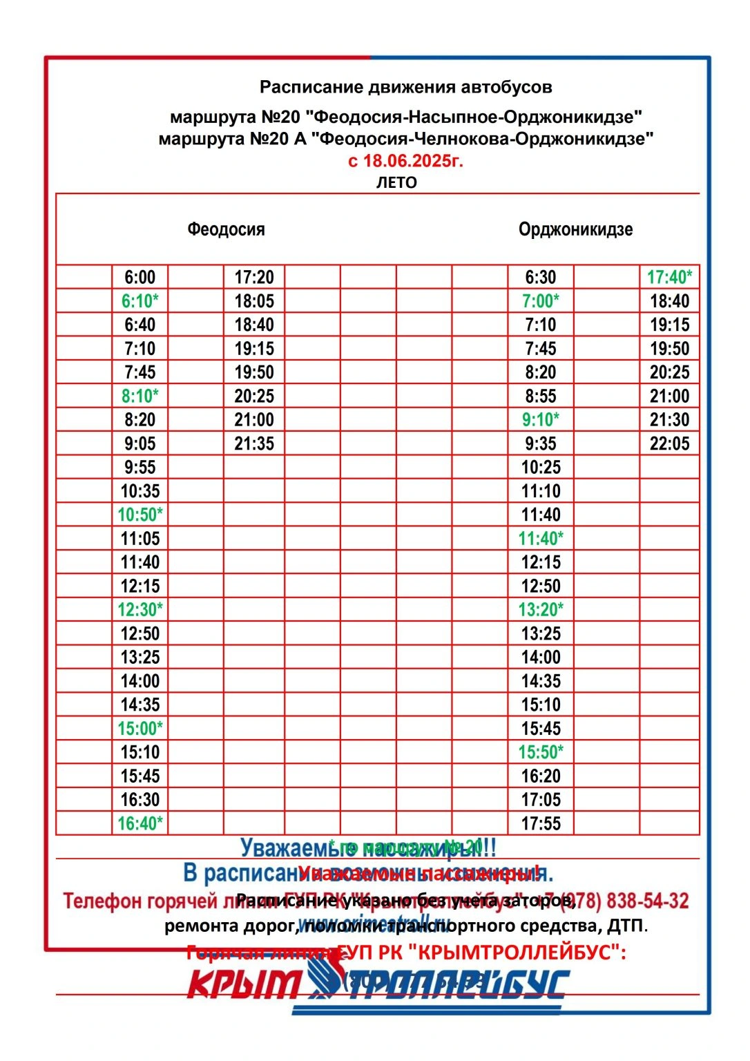 20 Феодосия - Насыпное - Орджоникидзе 20 Феодосия - Орджоникидзе