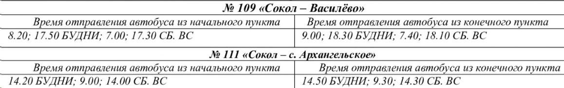 Расписание 102, 103, 104... Сокол Расписание 102, 103, 104... Сокол