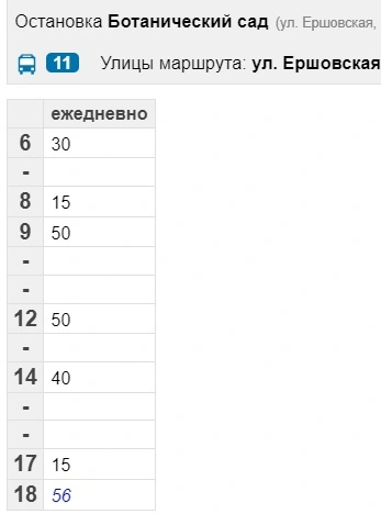 11 Ботанический сад - Осаново