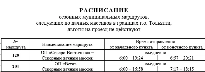 129 ОП «Северо-Восточная» - Северный дачный массив (от ОП «Северо-Восточная»)