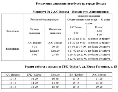 №2 А/С Вокзал - Кольцо №2 А/С Вокзал - Кольцо