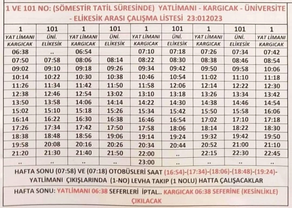 iste alanya'da otobus kalkiş saatleri - 1ve 101