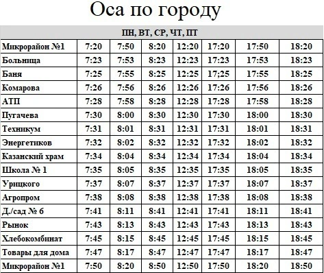 Оса по городу Оса по городу