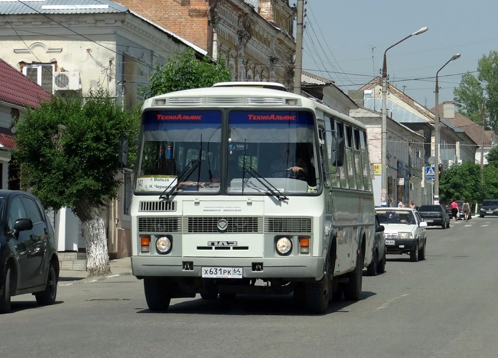 Фото автобуса в Вольске