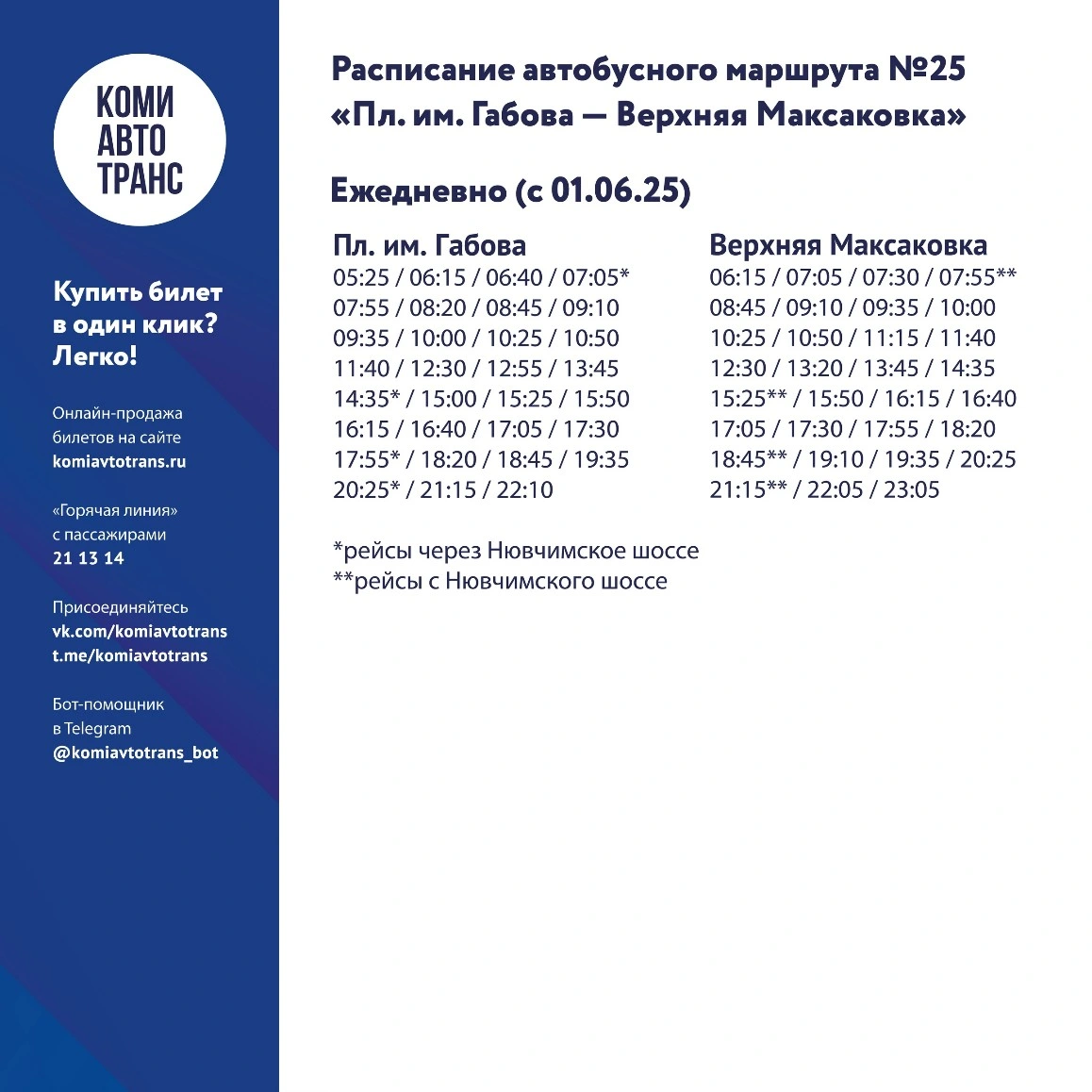 25 Пл. Габова - Вер. Максаковка