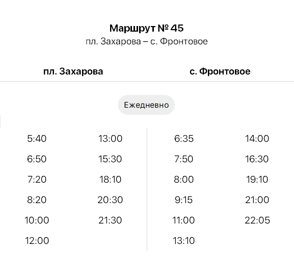 45 Захарова - Фронтовое - Красный Мак