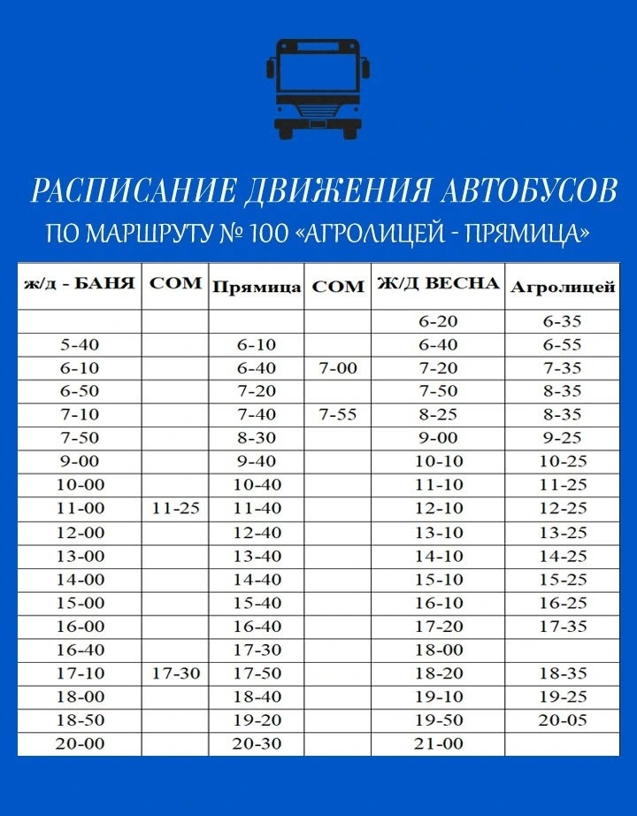 № 100 "Агролицей - Прямица"