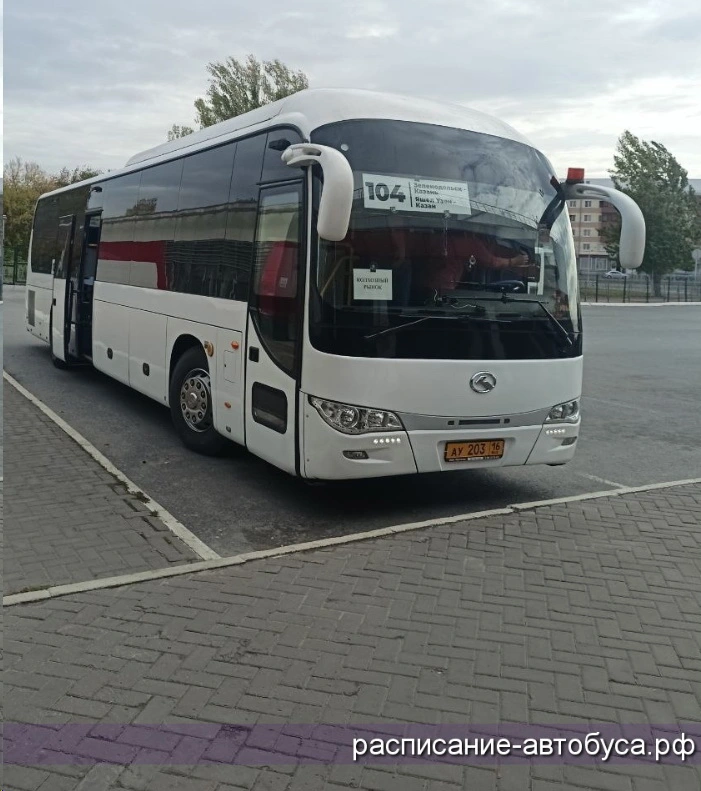 Фото автобуса 104 Зеленодольск - Казань