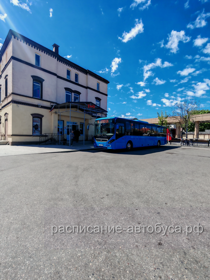Автовокзал в Зеленоградске
