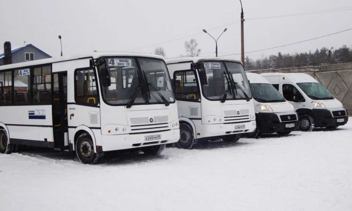 автопарк автобусов Вышнего Волочка