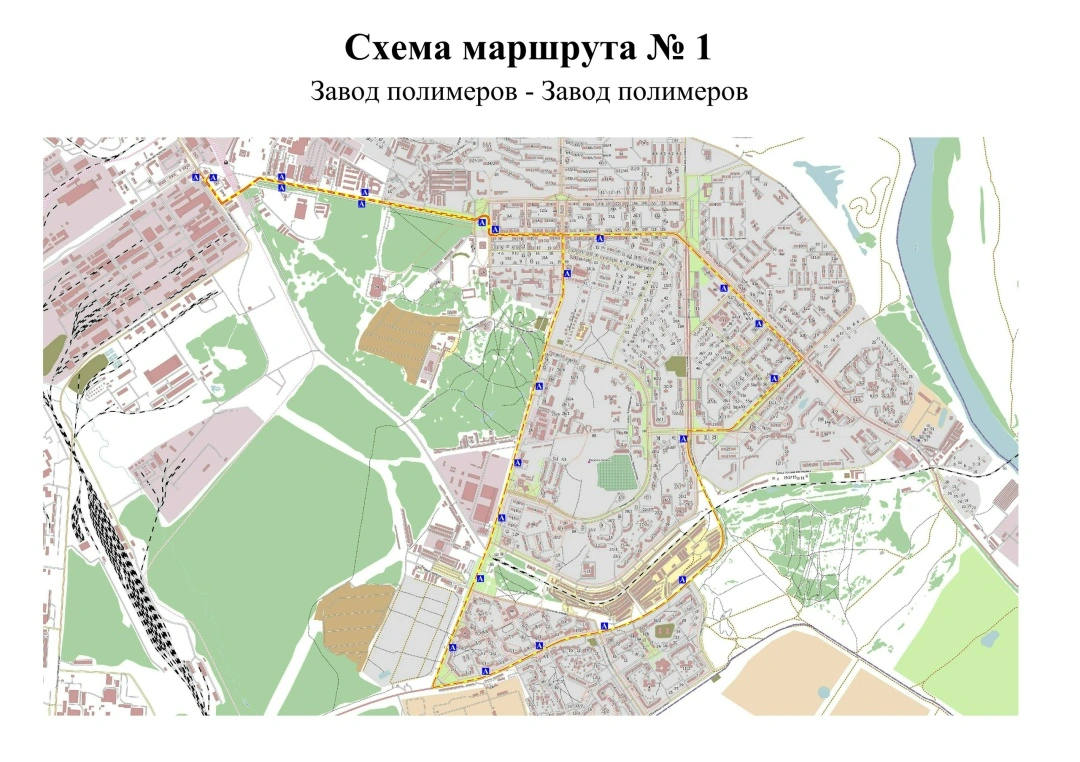 Схема маршрута 1