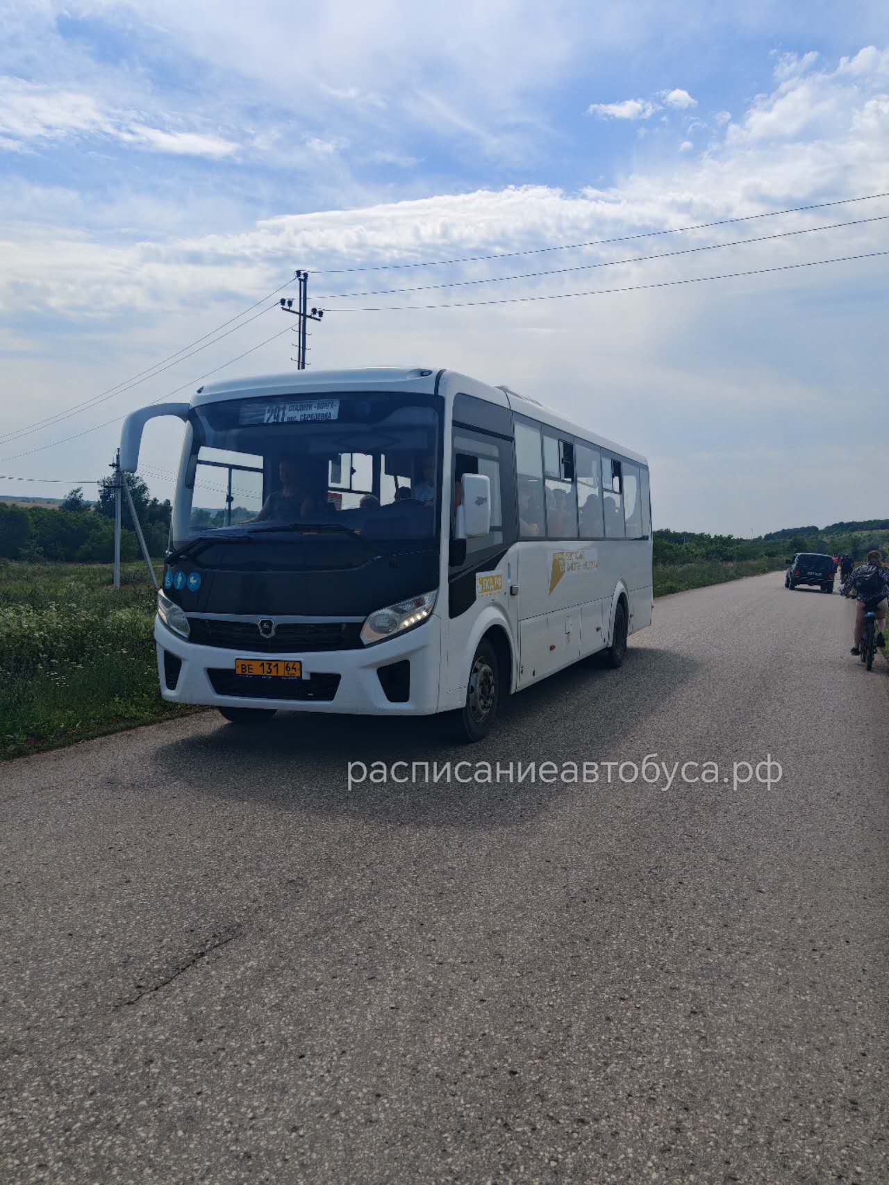 Фото автобуса 291 Саратов - Сбродовка, Поповка, Констатиновка