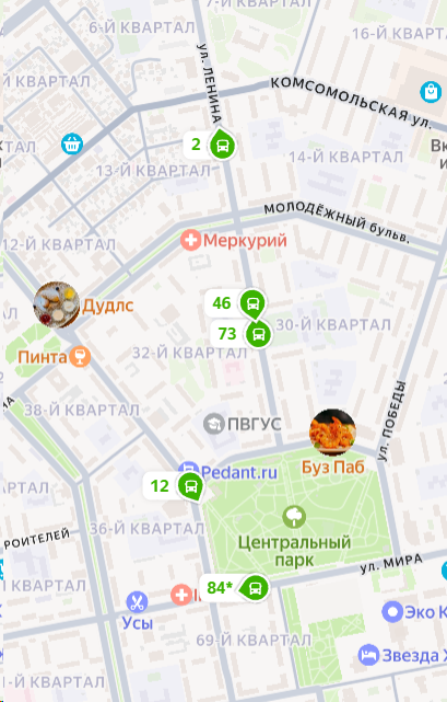 посмотреть где автобус в Тольятти