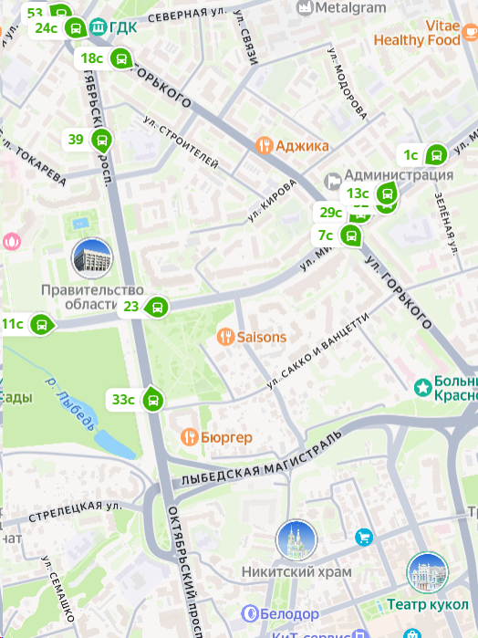посмотреть где автобус Владимир