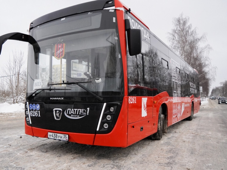 Автобус в Вологде